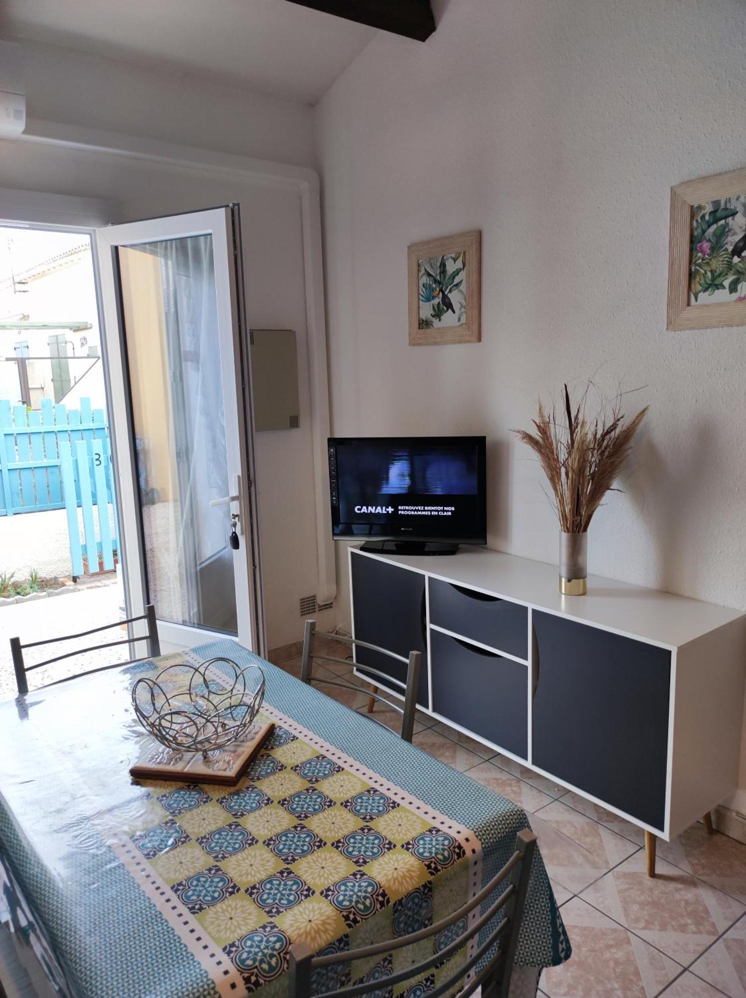 Douce Toison D'Or Avec Clim Et Wifi Villa Le Barcarès Buitenkant foto